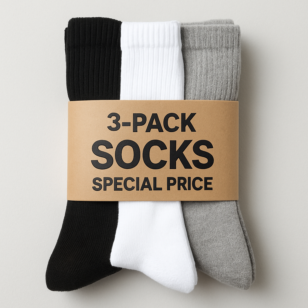 Socken im 3er Pack zum Sonderpreis